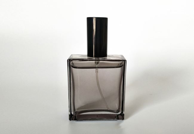 Black Semi-Transparent Perfume Spray Bottle